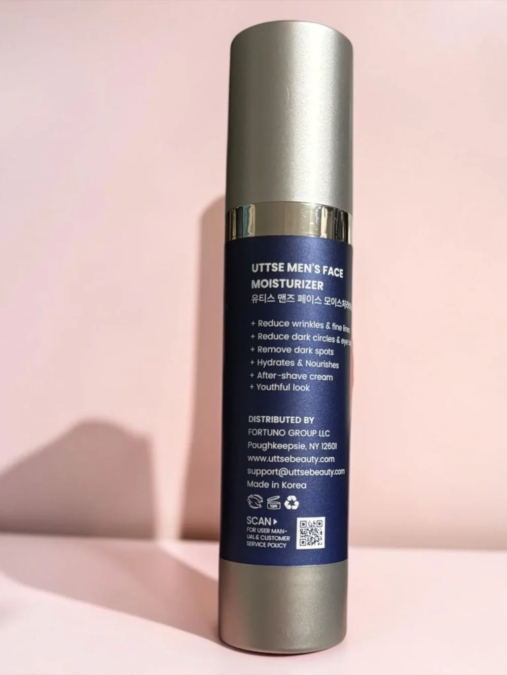 NEW! UTTSE 6-in-1 Face Cream for Men: Anti Aging & Wrinkle Cream for Men 1.7 oz.